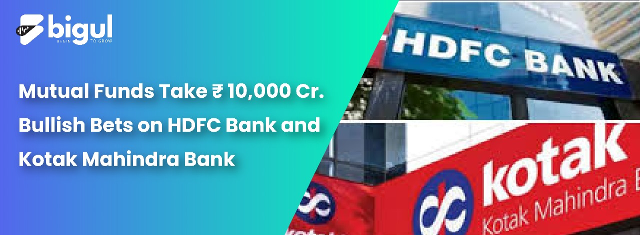 Mutual Funds Take Rs 10,000 Bullish Bets on HDFC Bank and Kotak Mahindra Bank